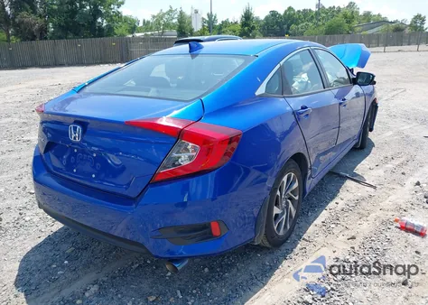 2017 Honda Civic Ex z USA, uszkodzony, nr VIN 2HGFC2F78HH557331